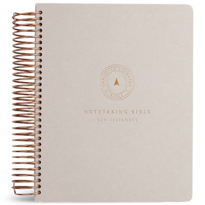 Picture of CSB Spiral-Bound Notetaking Bible, Optimal Type, New Testament