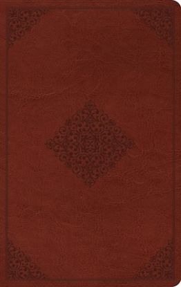 Picture of ESV Large Print Value Thinline Bible (Trutone, Tan, Ornament Design)