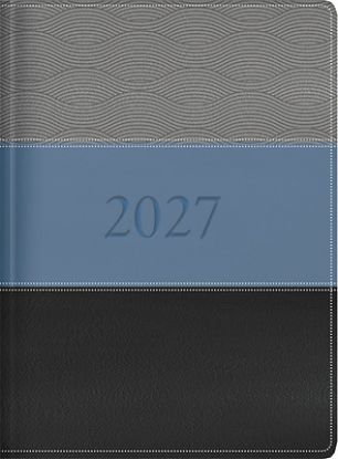 Picture of 2027 Agenda Ejecutiva - Tesoros de Sabiduría - Tricolor Azul Claro Y Grises