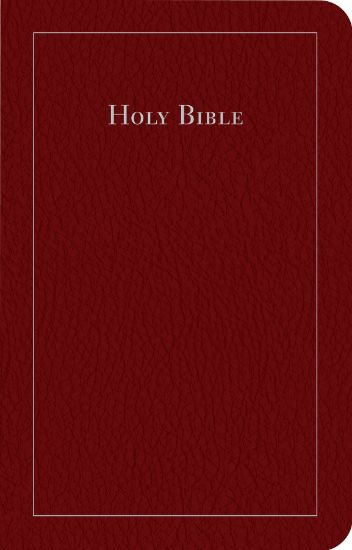 Picture of CEB Common English Bible Thinline, Bonded Leather Burgundy
