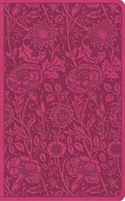 Picture of ESV Vest Pocket New Testament with Psalms and Proverbs, Red Letter (Trutone, Berry, Floral Design)