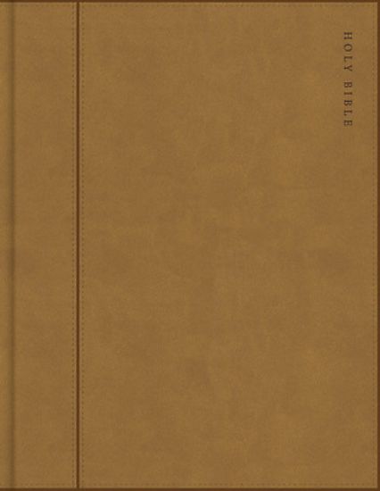 Picture of KJV Notetaking Bible, Camel Suedesoft Leathertouch