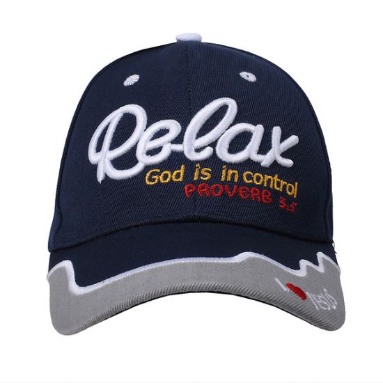 Picture of Cap Relax God in Control Navy