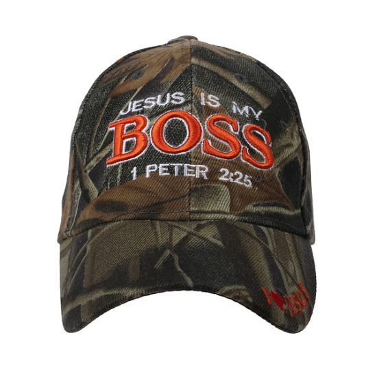 Picture of Cap Jesus Is My Boss Camo