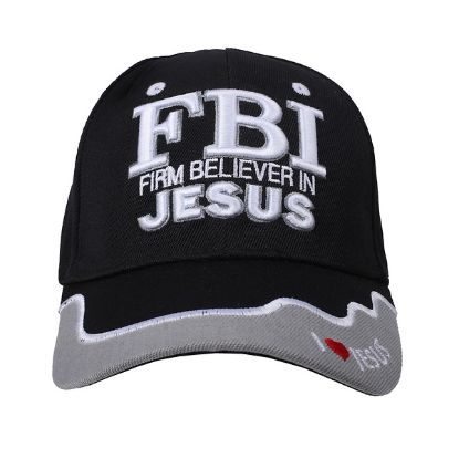 Picture of Cap Fbi Jesus Black