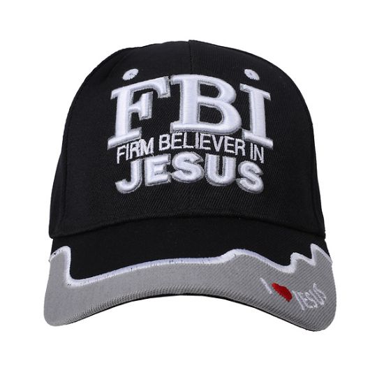 Picture of Cap Fbi Jesus Black