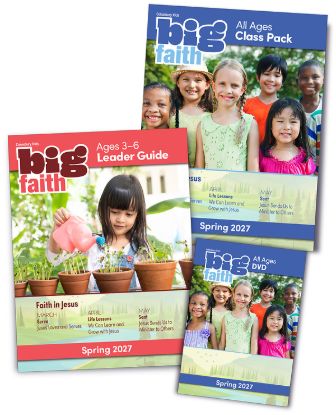 Picture of Cokesbury Kids Big Faith Spring 2027 Leader Kit Ages 3-6