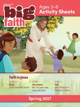 Picture of Cokesbury Kids Big Faith Spring 2027 Activity Sheets Ages 3-6