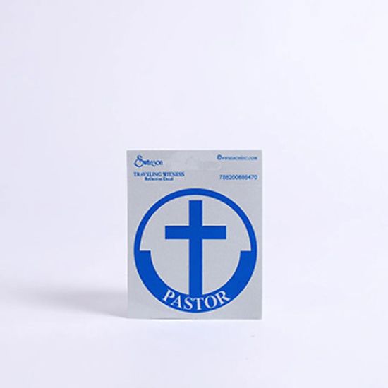 Picture of Reflective Pastor Stickers