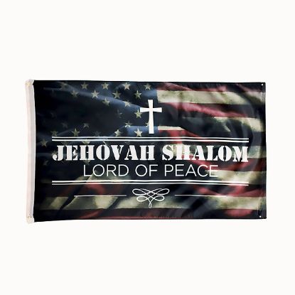 Picture of Flag Jehovah Shalom 3X5