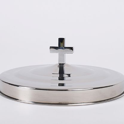 Picture of Communion Bread Plate Cover Silver