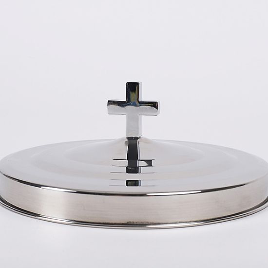 Picture of Communion Bread Plate Cover Silver