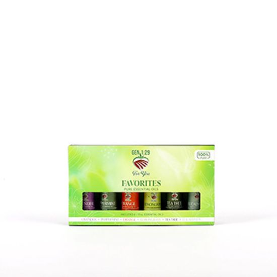 Picture of Favorites - Pure Essential Oils 6CT