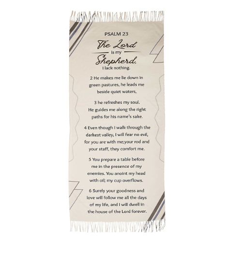 Picture of Shawl Fashion Prayer Psalm 23