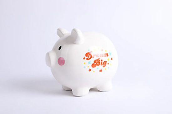Picture of Ceramic Piggy Bank Dream Big