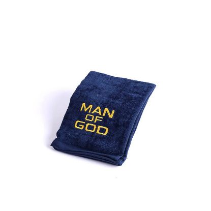 Picture of Pastor Towel Man of God Navy Cotton