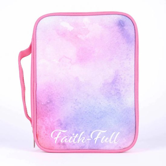 Picture of Bible Cover Canvas Faith-Full Large