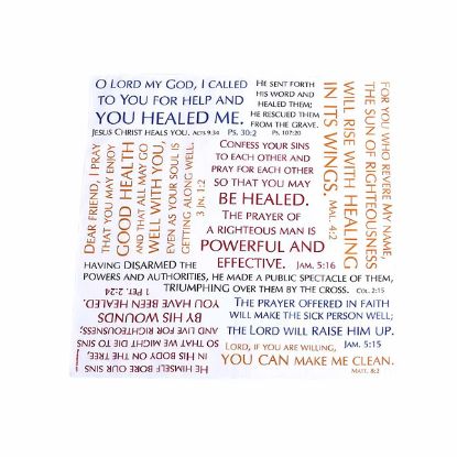Picture of Prayer Cloth Healing Verses PK6