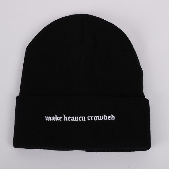 Picture of Beanie Black Make Heaven Crowded