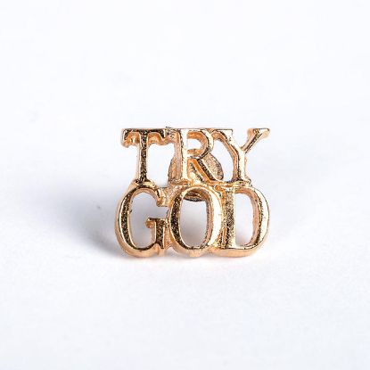 Picture of Lapel Pin Try God Gold PK6