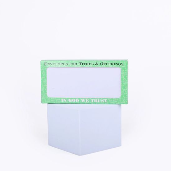 Picture of Offering Envelope Blank White 100CT