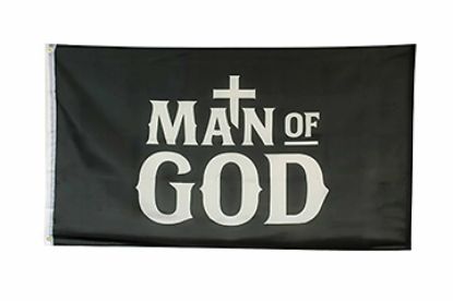 Picture of Flag Man of God 3ft X 5ft