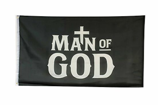 Picture of Flag Man of God 3ft X 5ft