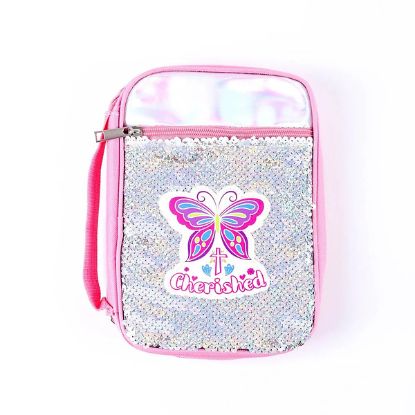 Picture of Bible Cover Sequin Cherished Medium