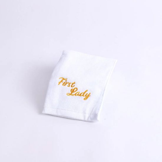 Picture of Pastor Towel First Lady White Cotton