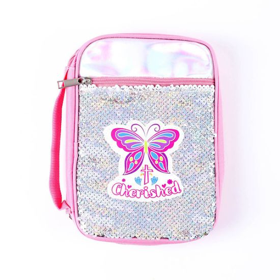 Picture of Bible Cover Sequin Cherished Large