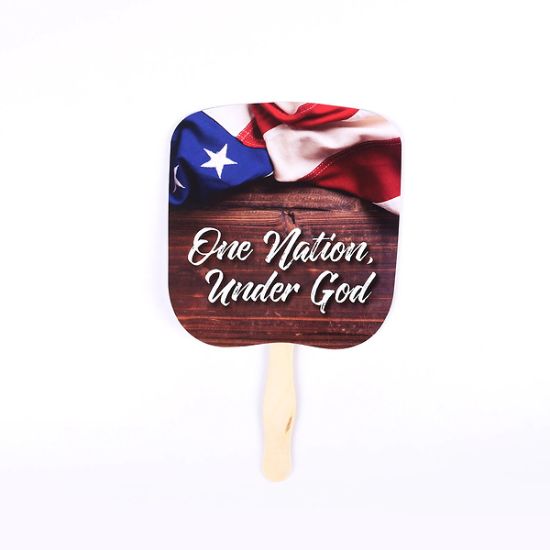 Picture of Hand Fan One Nation Under God PK50