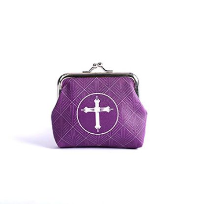 Picture of Coin Purse Cross Purple