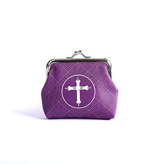 Picture of Coin Purse Cross Purple