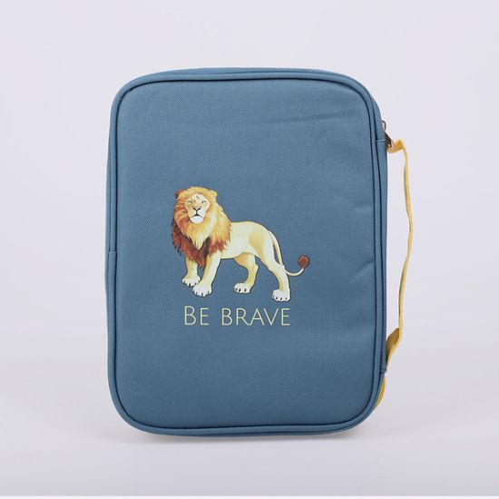 Picture of Bible Cover Canvas Be Brave Large