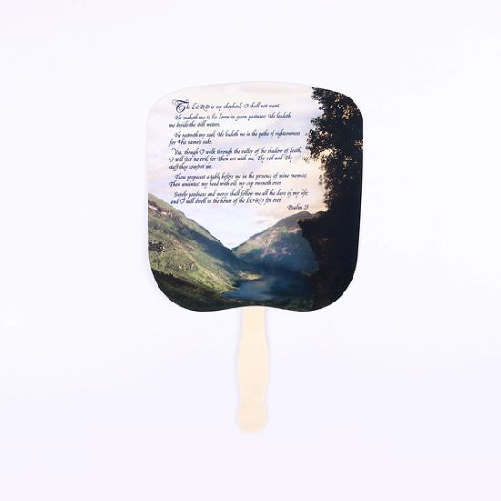 Picture of Hand Fan 23RD Psalm PK50