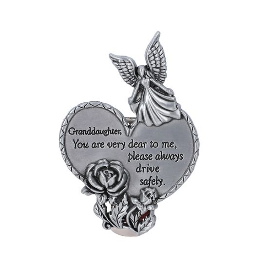 Picture of Visor Clip Heart Granddaughter PK4