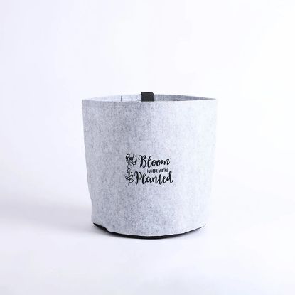 Picture of Grow Bag Bloom Grey - Velcro Back - 3 Gallon