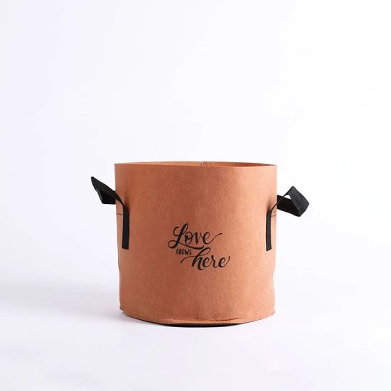 Picture of Grow Bag Love Terra Cotta - Handles - 3 Gallon