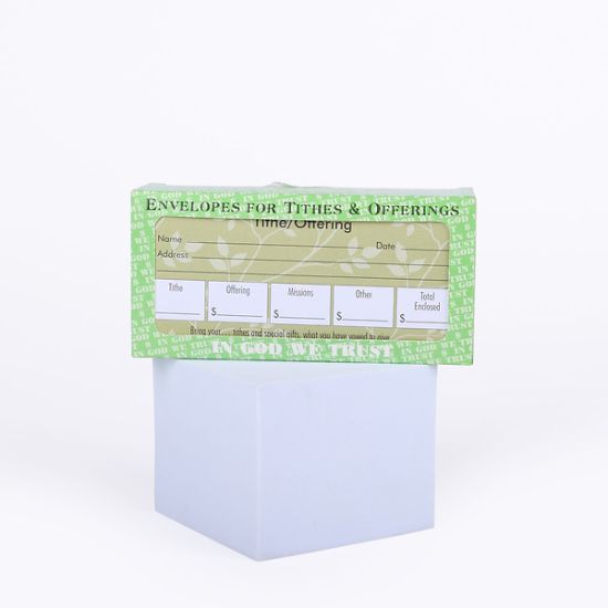 Picture of Offering Envelope Deut.12:6-7 Tithe/Offering 100CT