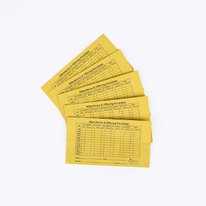 Picture of Offering Envelope Attendance Offering 4x7 10CT