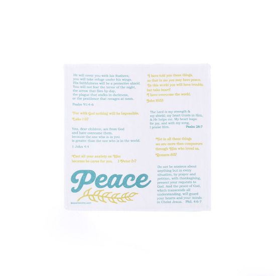 Picture of Prayers in My Pocket Peace 8"x8"  6CT