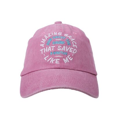 Picture of Cap Amazing Grace Prewashed Pink