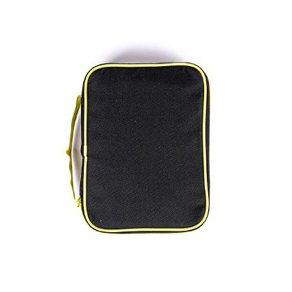 Picture of Bible Cover Canvas Colorful Black/Yellow Large