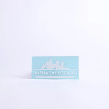 Picture of Decal Vinyl Unshakable Faith