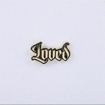 Picture of Lapel Pin Loved Gold PK3