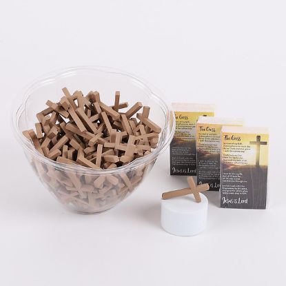 Picture of WOODEN POCKET CROSSES