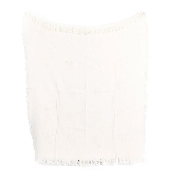 Picture of Throw Natural Texture Heart Cross 50x60