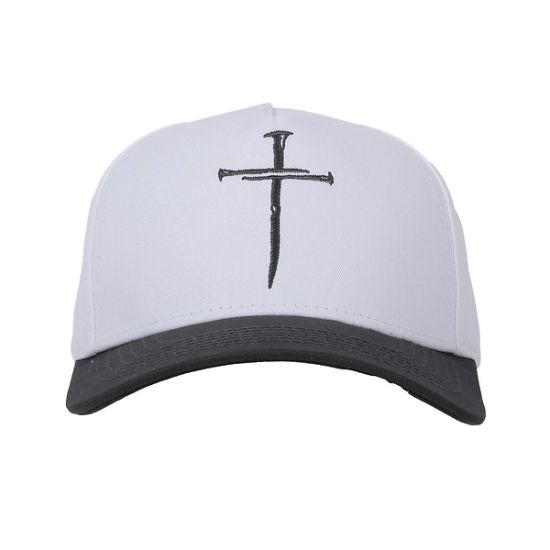 Picture of Cap Cross of Nails Black/White