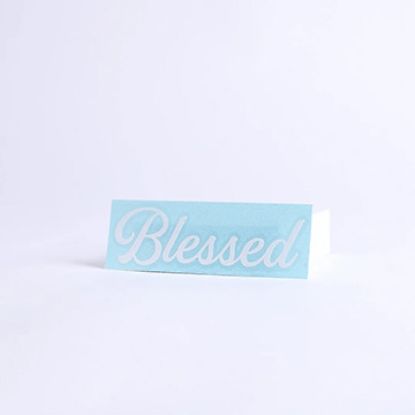 Picture of Decal Vinyl Blessed