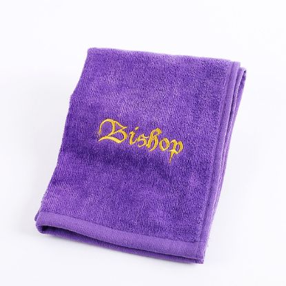Picture of Pastor Towel Bishop Purple Cotton